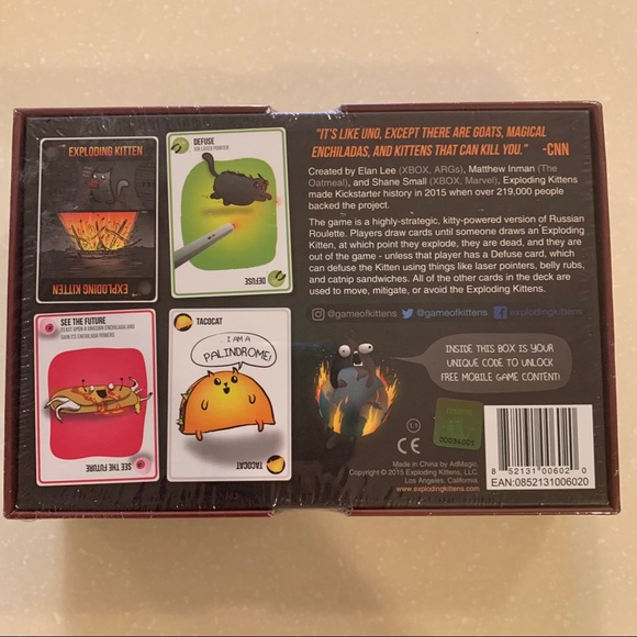 Exploding Kittens Card Game - Picture 2 of 2
